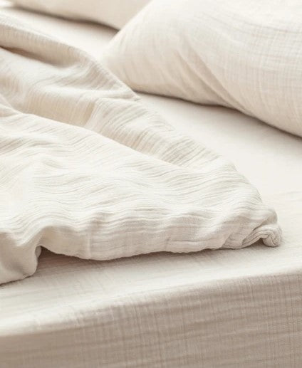 Ensemble de literie en mousseline 2 couches