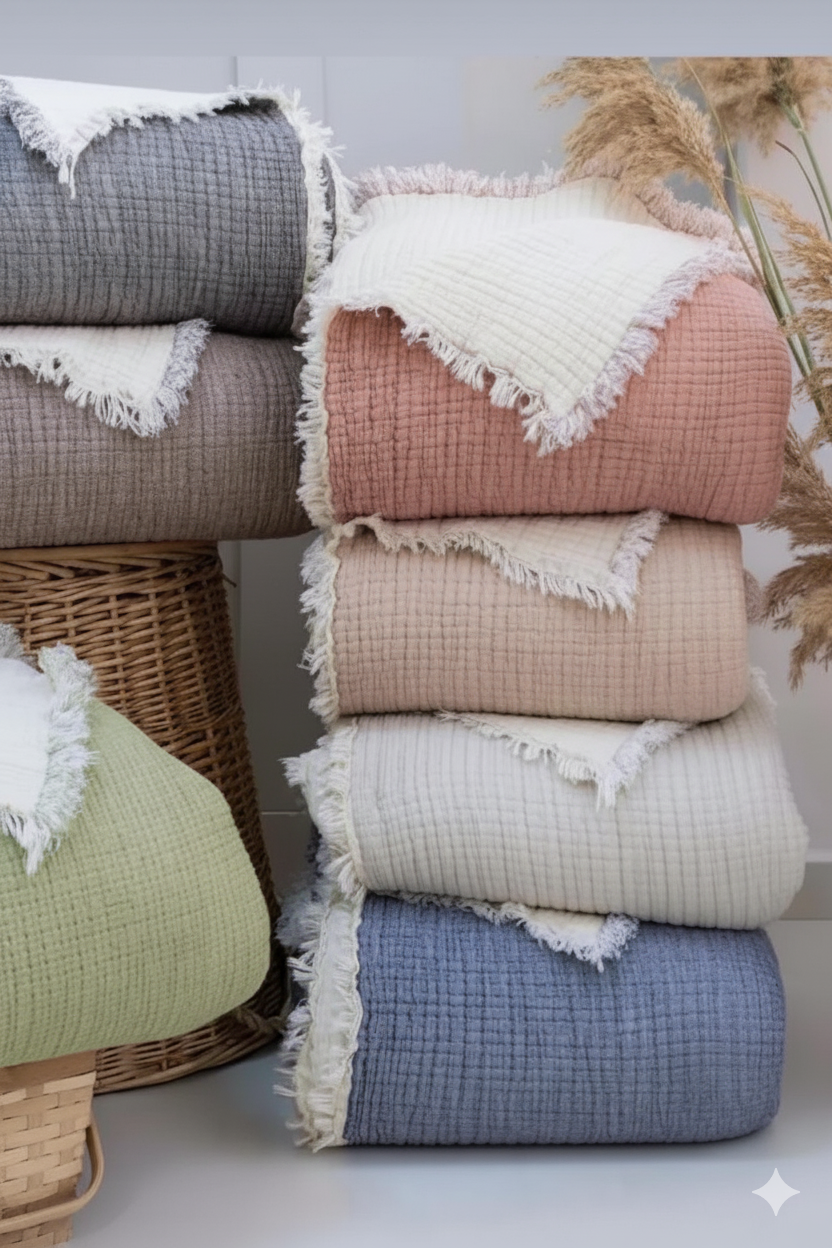 Couette en mousseline à 4 épaisseurs