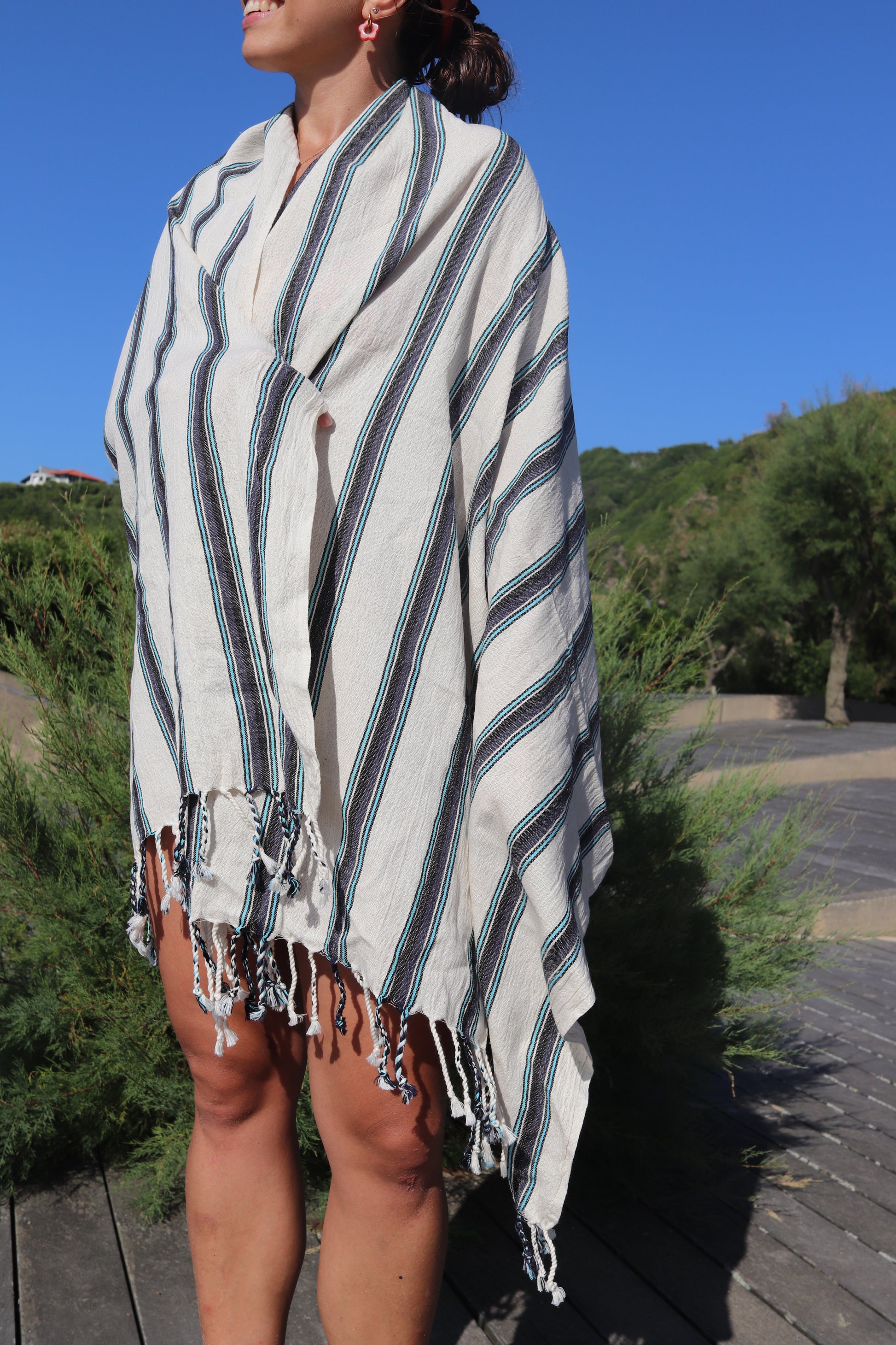 Striped Linen Towel