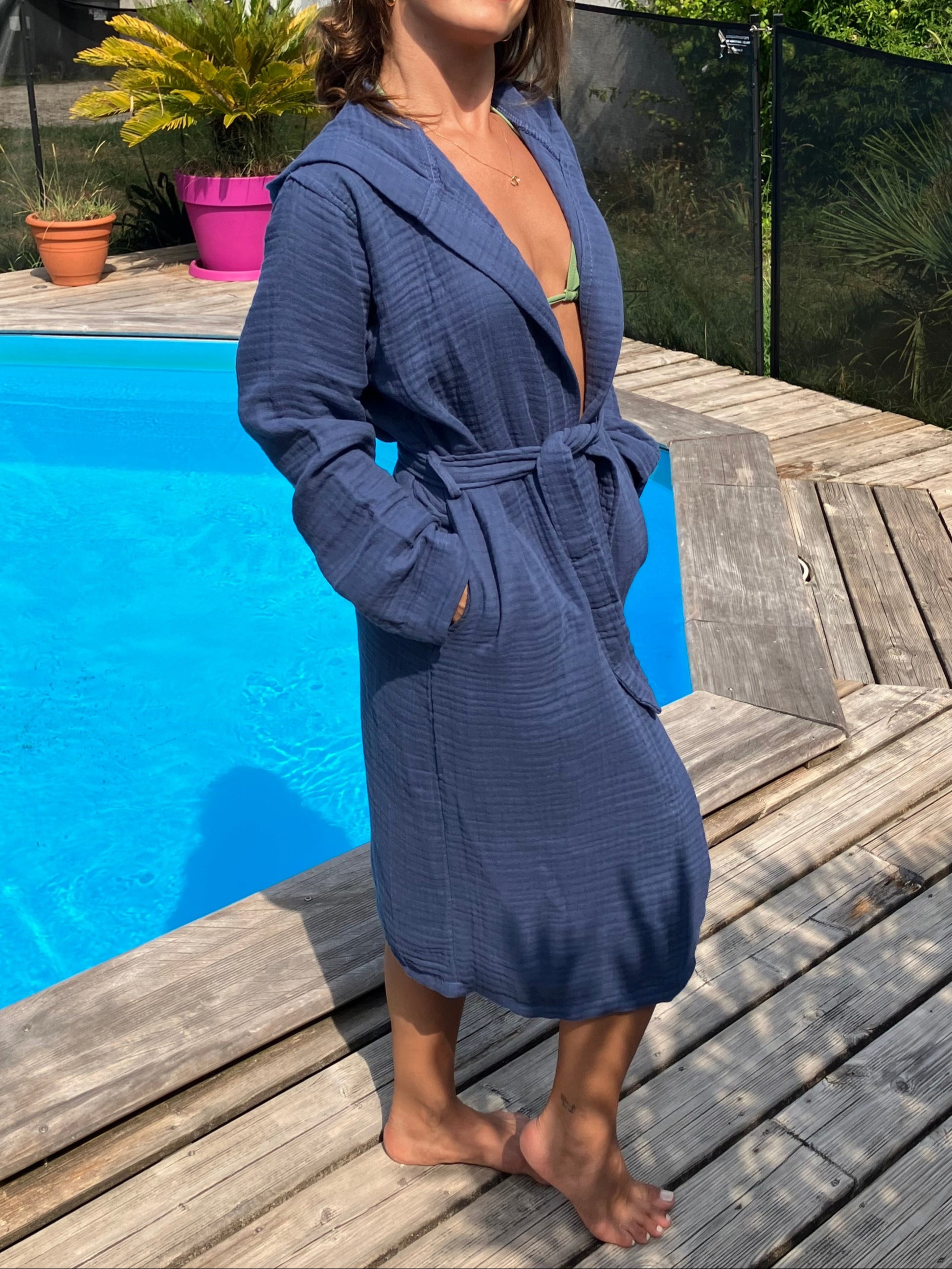 Douce Muslin Robe