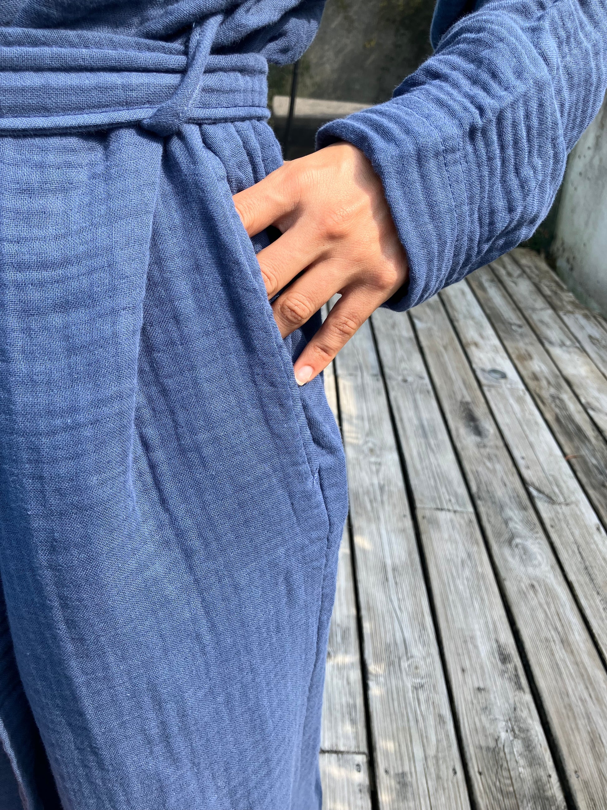 Douce Muslin Robe