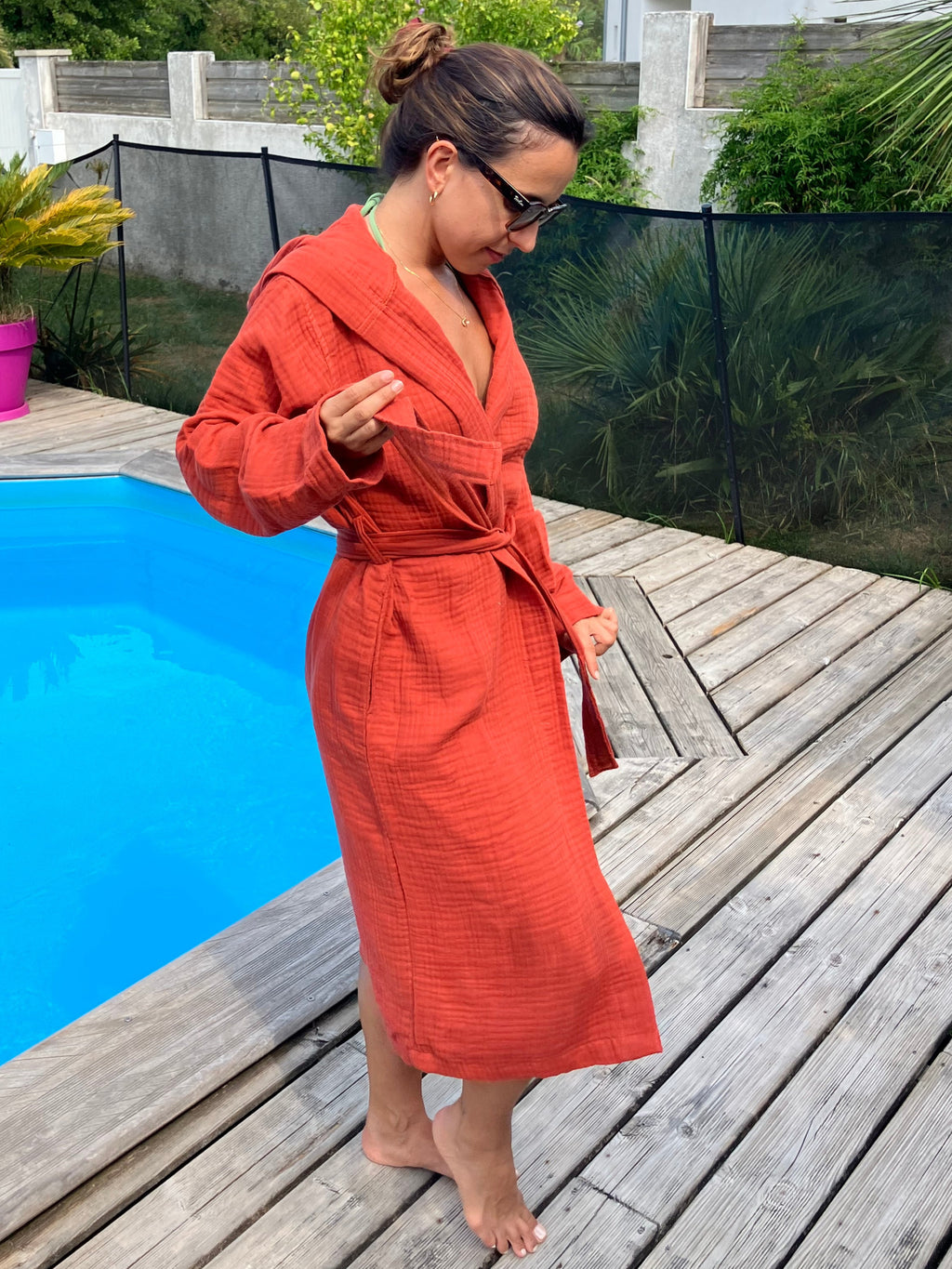 Douce Muslin Robe