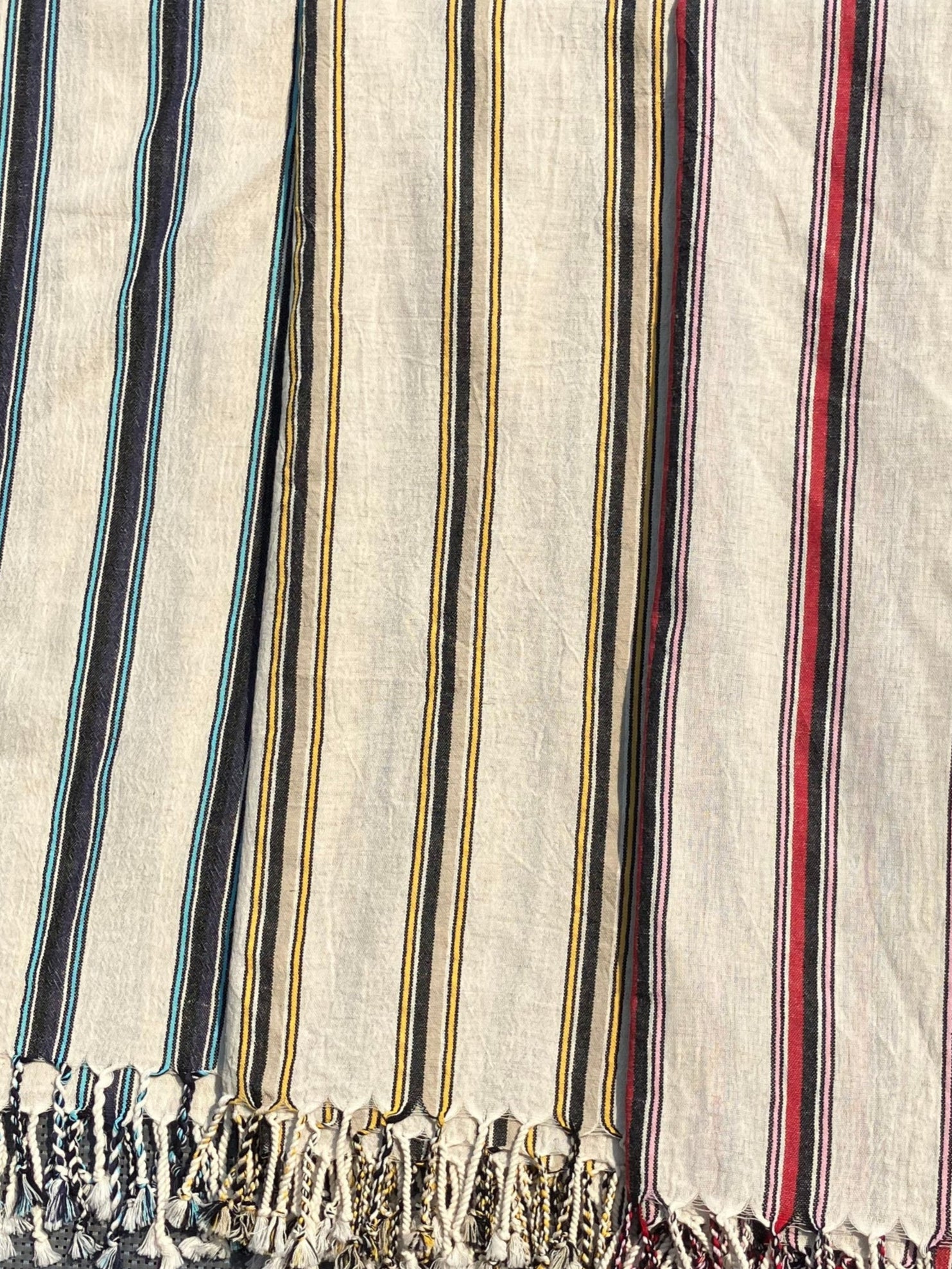 Striped Linen Towel
