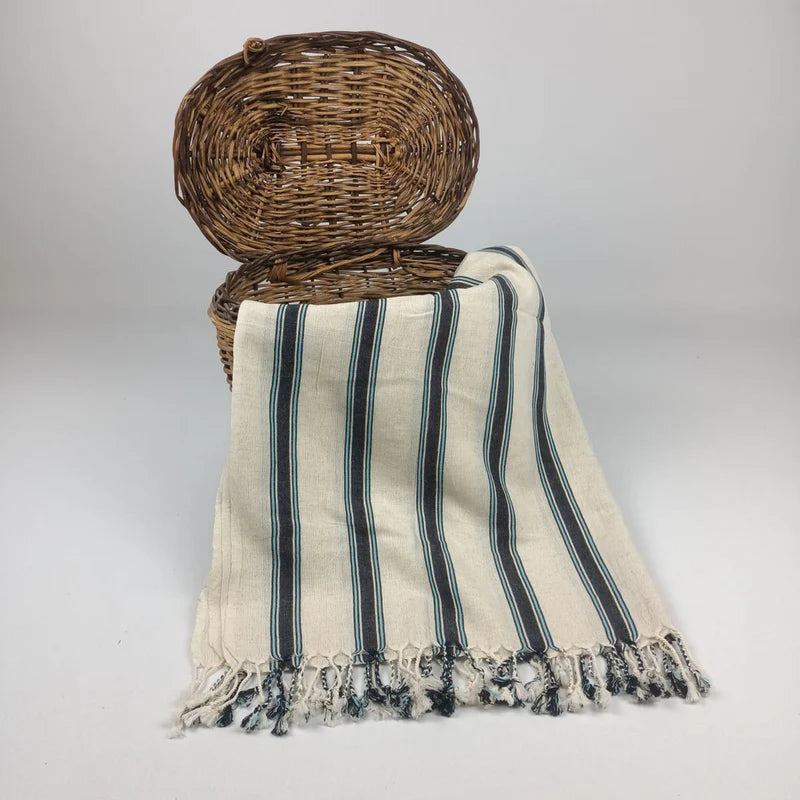 Striped Linen Towel
