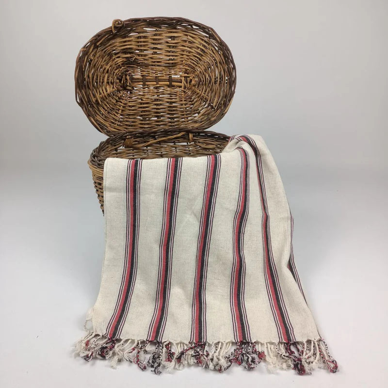 Striped Linen Towel